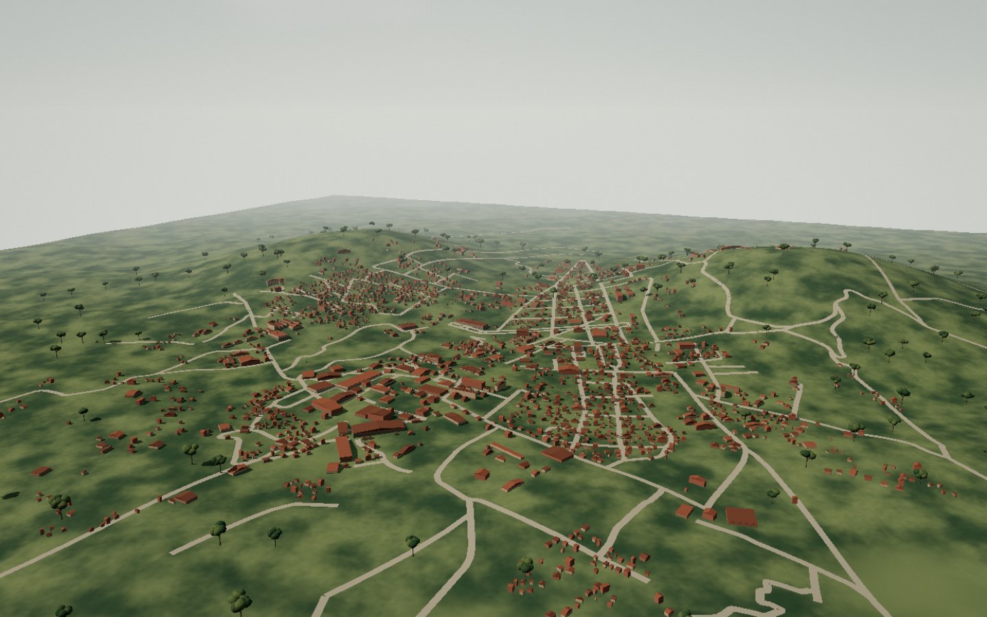 Les Hautes Terres — interprétation 3D